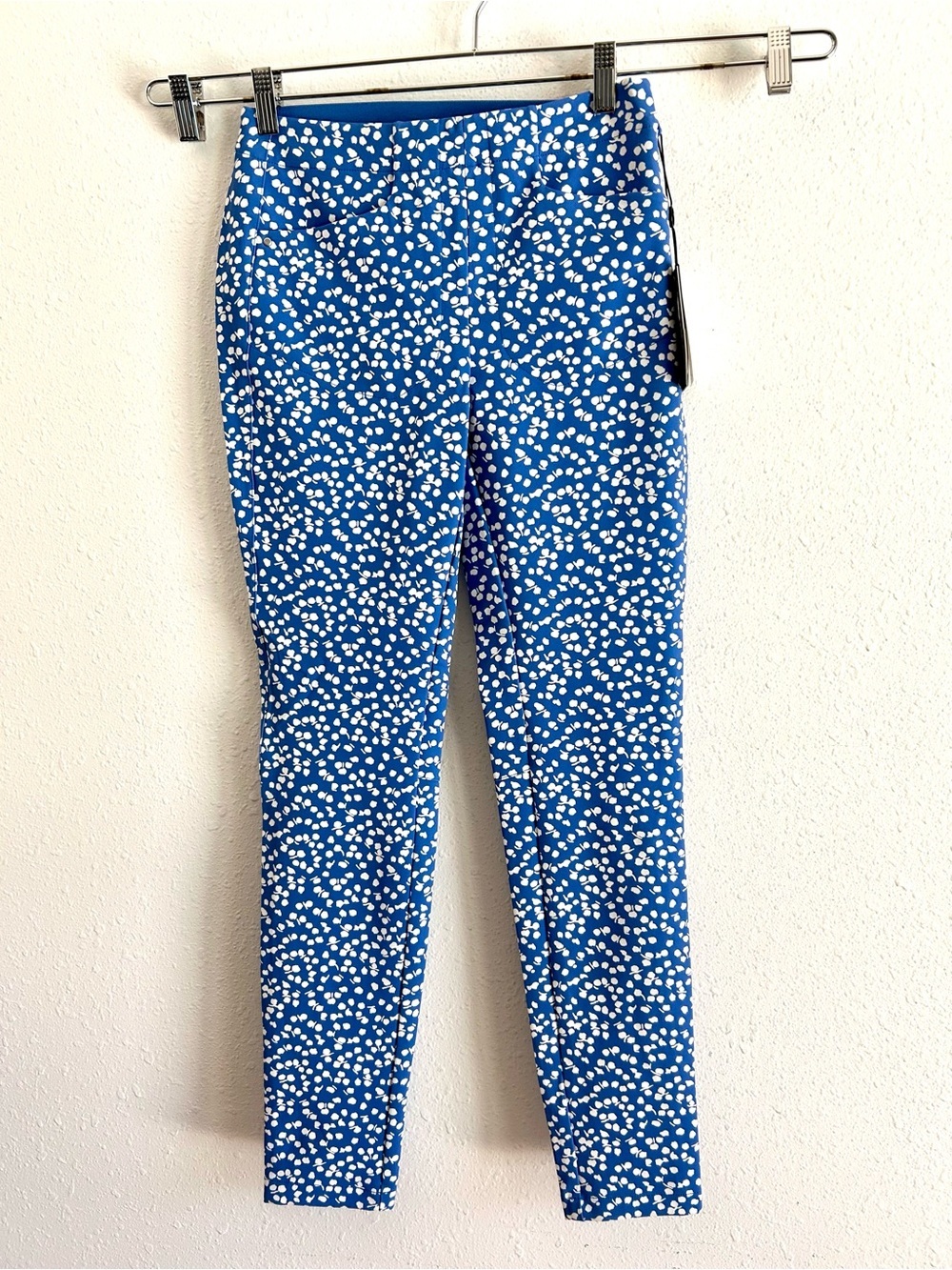 Ralph Lauren RLX Golf Pants Women's Size 0 Blue Print Stretch Wicking